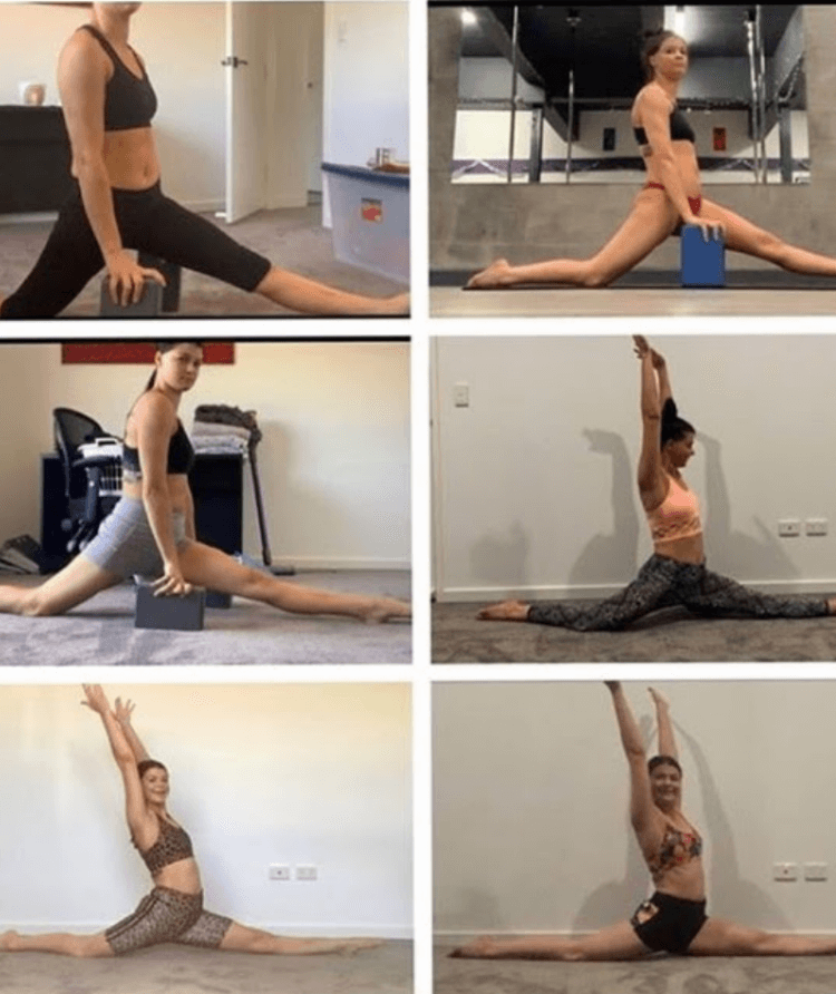 1 year side split progress : r/flexibility